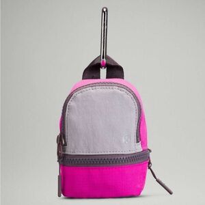 NWT Lululemon Nano Backpack Chrome Pow Pink